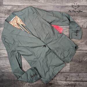 Cabi One Button Olive Jacket Size S